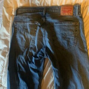 Perfect Levi Strauss Vintage Blue Jeans Mid Blue Size 36/30 🔥